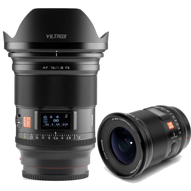 📸 VILTROX AF 16mm F1.8 FE Weitwinkel Objektiv für Sony E-Mount Kameras
