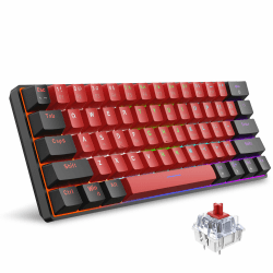 🔥 Deal des Tages! Snpurdiri 60% Mini-Gaming-Tastatur 🎮