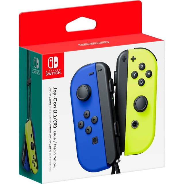 🎮 Nintendo Joy-Con 2er-Set Blau/Neon-Gelb 🎮