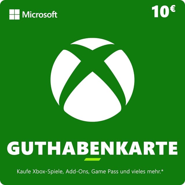🎮 Xbox Guthaben | 10 EUR | Xbox Series X|S, Xbox One & Windows [Download Code] € 10 Standard 🎁