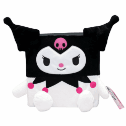 🎀 Hello Kitty Cubeez Kuromi 20 cm 🧸 - Stapelbares Kuscheltier mit Gedächtnisschaum 🌈