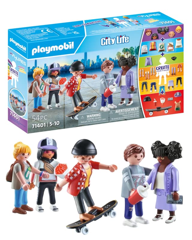 👗👜 PLAYMOBIL My Figures 71401 Fashion: City Life Spielzeug für Kinder