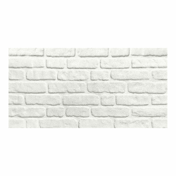 IZODEKOR Wandverkleidung Steinoptik Styropor 3D Wandpaneele - Verblender Steinoptik für Küche, Badezimmer, Balkon, Schlafzimmer, Wohnzimmer, Küchenrückwand und Terrasse | Schneewittchen 1x Panel