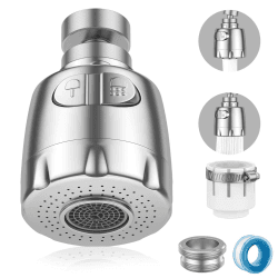 Vinabo Wasserhahn-Luftsprudler mit 360°-Drehung 😍🚿