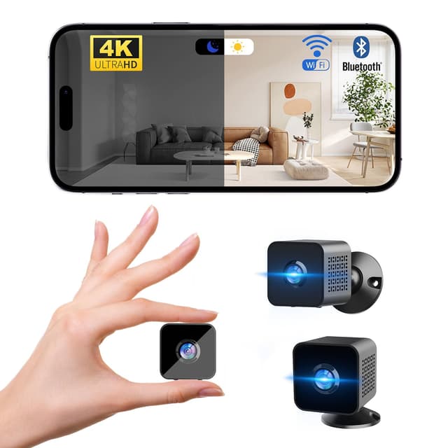 Sonderangebot: Upgrade 2025 4K HD Mini Kamera mit AI-Erkennung