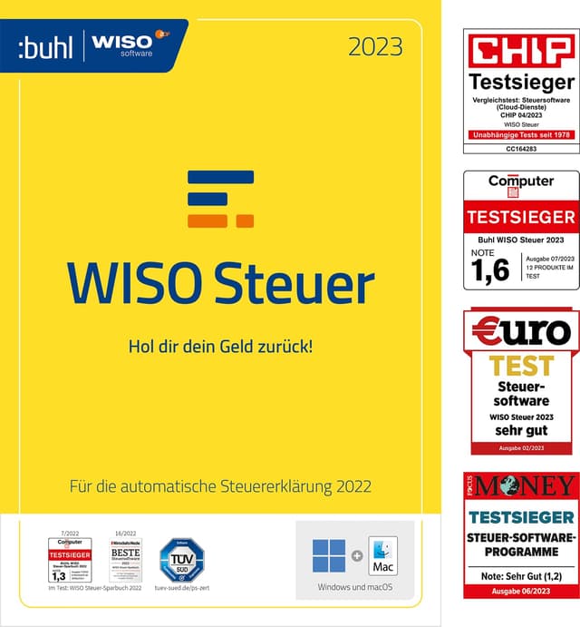 WISO Steuer 2023 | Aktivierungscode per E-Mail 📊🔍