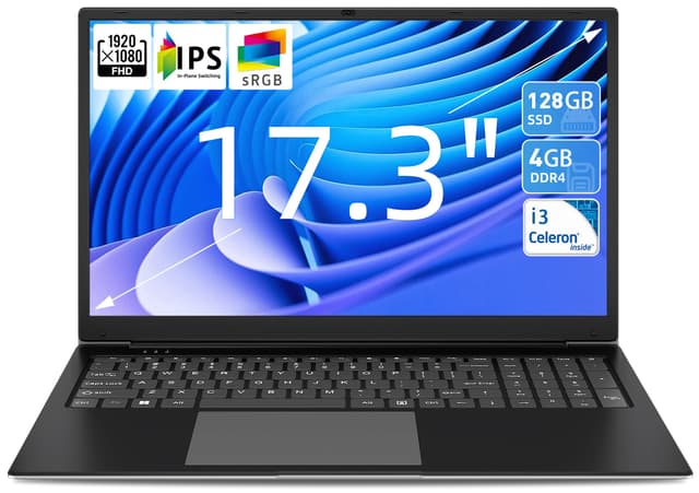 🚀 SGIN Laptop 17.3 Zoll 4GB RAM 128GB SSD ROM Laptop Angebot 🎉