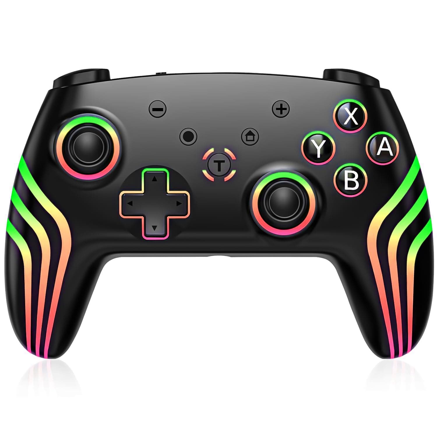 🎮 Hauibela Switch Pro Controller mit Veränderbaren RGB Lichtern 🌈