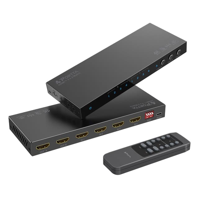 🔥 Super Angebot! HDMI Matrix 4x2 4K 60Hz & HDMI Switch Splitter