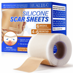Silikon Narbenpflaster, Silikon-Narbenband (4cm x 300cm) 🩹