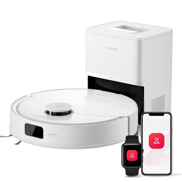 🤖🧹 Roborock Q10 X5+ Saugroboter mit Wischfunktion, Auto-Entleerungsstation für 7 Wochen, 10000 Pa Saugkraft