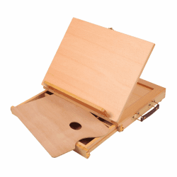 🎨🖌️ COOZEE einstellbare Tabletop-Skizze Staffelei - Premium Material und tragbar