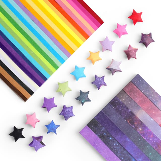 🌟 OFFCUP Origami Stern Papierstreifen Deal 🌈