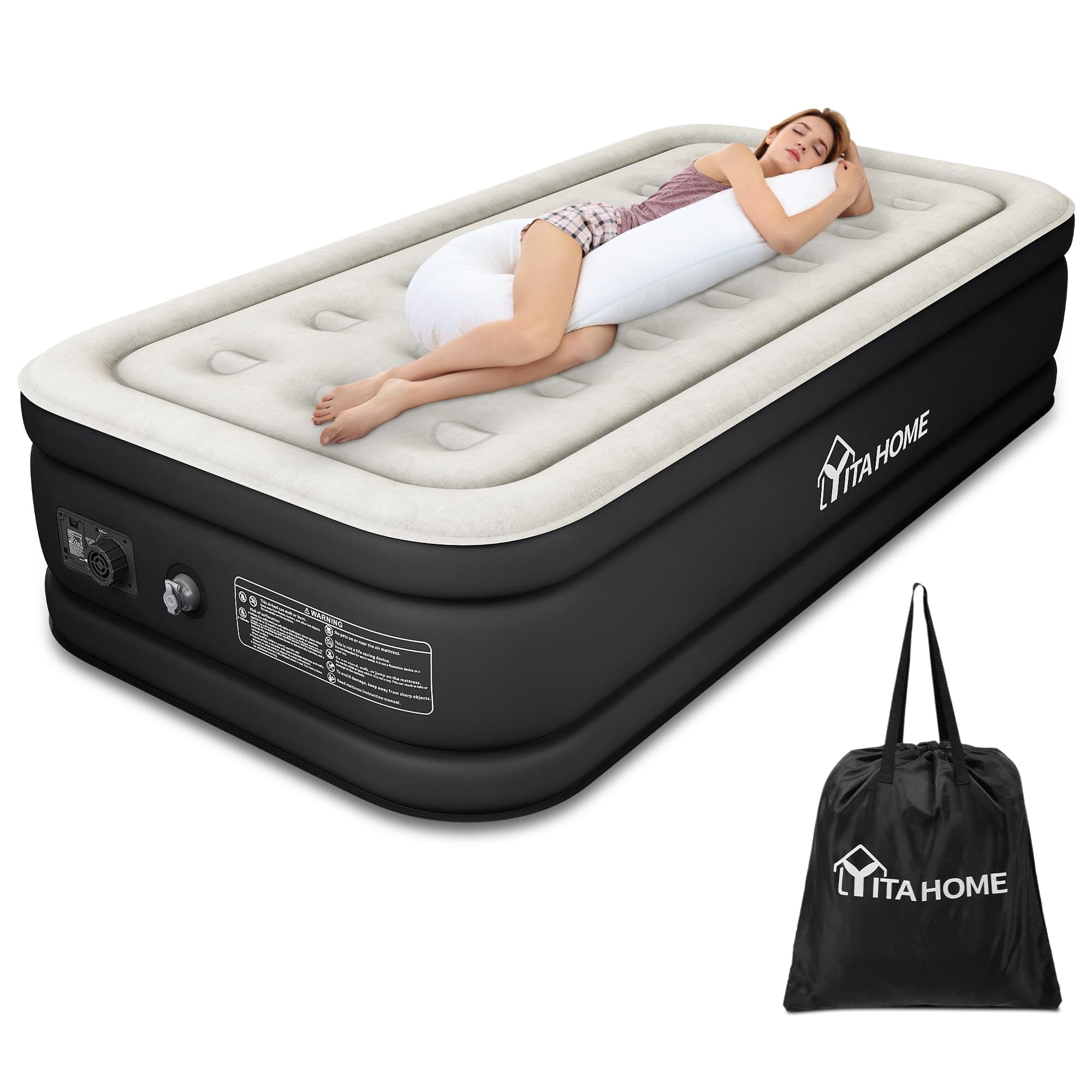YITAHOME Selbstaufblasendes Luftbett mit Elektrischer Luftpumpe ⭐️🏕️