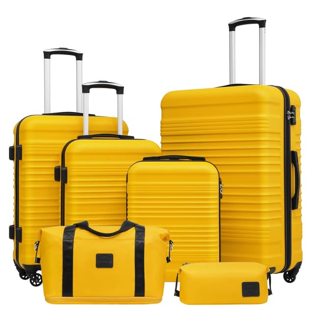 COOLIFE Koffer Set 6-teilig 🌍🧳