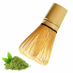 🍵 Traditioneller Matcha-Besen aus hochwertigem Bambus