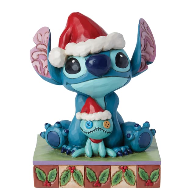 🎅 Disney Traditions Santa Stitch und Scrump Figurine Deal!