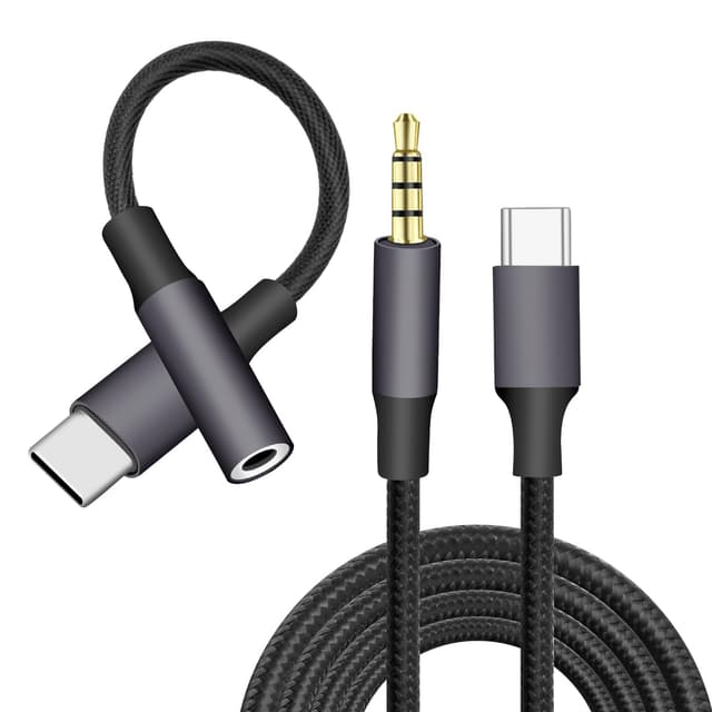 Evavii USB C auf Aux Kabel 1M & Adapter USB C auf Klinke 🎧