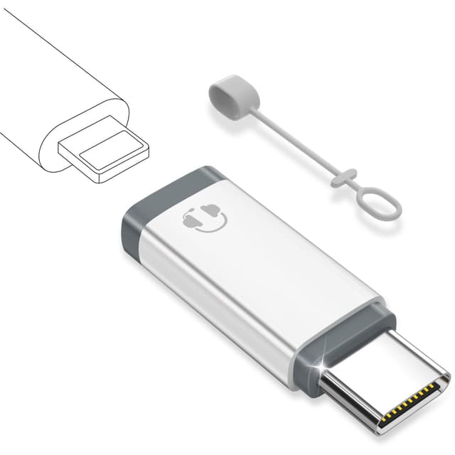 🎧 Bakibo Lightning auf USB C Adapter Audio | Adapter für Kopfhörer mit Inline-Fernbedienung 🎶