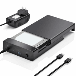 Amtake Festplatten Docking Station USB3.0 SATA HDD Dockingstation 🚀
