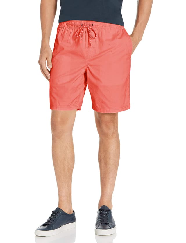 🔥 Amazon Essentials Herren Walkshorts 20cm lockere Passform XXL Korallenrosa