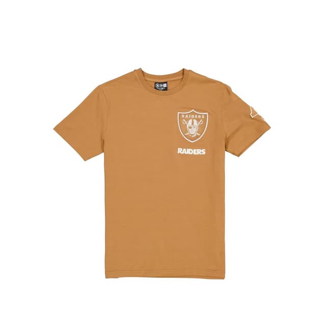 🏈👕 Las Vegas Raiders Unisex NFL Premium Logo Select Regular Fit T-Shirt Light Bronze T-Shirt L Light Bronze 🏈👕