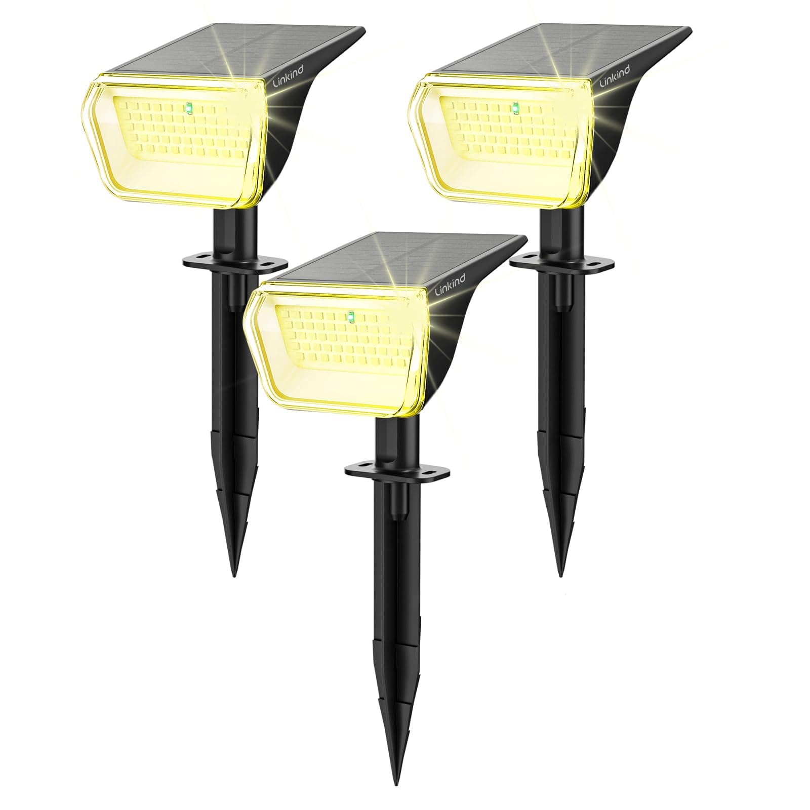 Linkind 60-LED Solar Strahler für außen Warmweiß 800Lm - Angebot