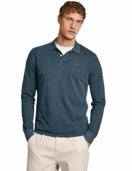 🔥 Mega Sale! Pepe Jeans Herren New Oliver Gd Ls Polo XS Blau (Dulwich Blue) - Nur 19.6€!