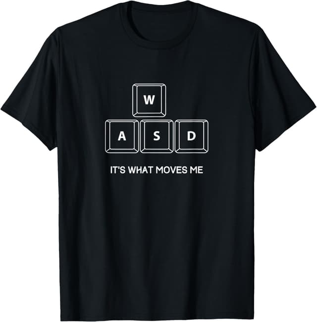 🎮 Gamer WASD - Gaming Konsole PC Gaming Videospiel Geschenk T-Shirt 🎮