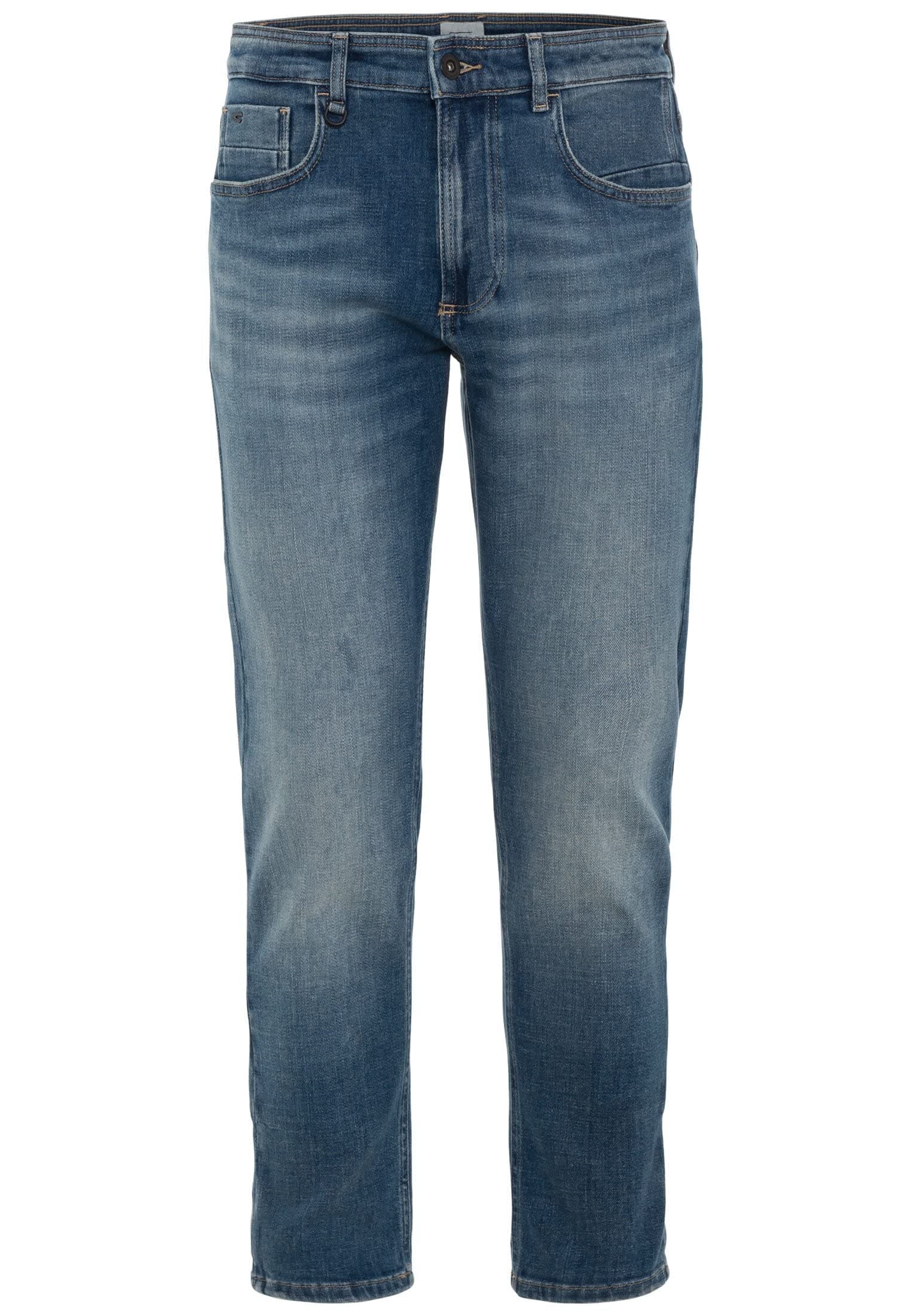 👖 Super Deal: camel active Herren Tapered Fit Jeans mit Smartphone Tasche 31W / 34L Blau