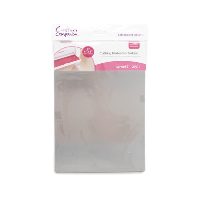 🌟 Super Deal! Crafter's Companion GEMII-ACC-FABP Gemini II Ersatzzubehör-9" x 12" Packung mit 2 - Schneideplatten für Stoff