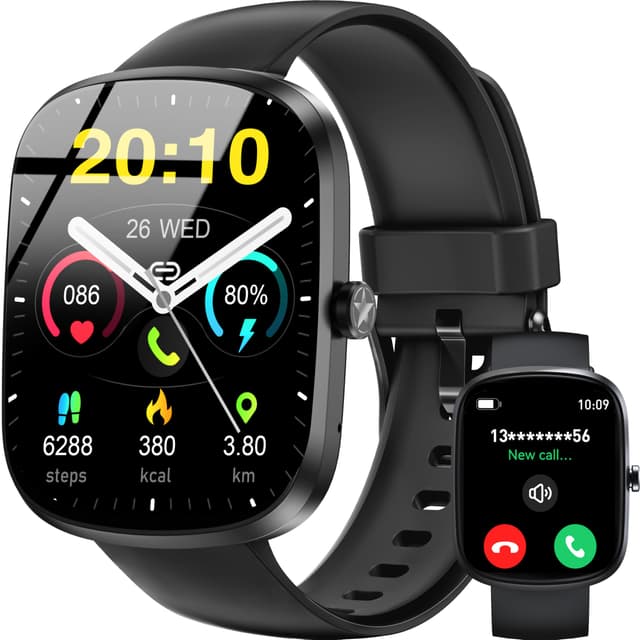 🌟 OUKITEL Smartwatch Herren Damen: Fitness Tracker mit Telefonfunktion 🌟
