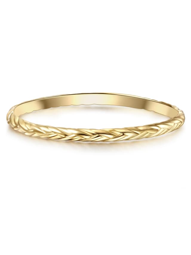 🌟 GLANZSTÜCKE MÜNCHEN 🌟 Damen Ring 925/- Sterling Silber gelbvergoldet 18 Karat Silberring 60