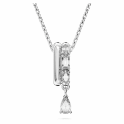 Swarovski Dancing Swan Halskette Weiß/Rhodiniert Imber-Anhänger 🦢💎