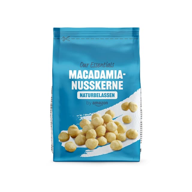 🥜 Angebotsangebot: Amazon MACADAMIA-NUSSKERNE, Ungesalzen 200 g (Pack of 1) 200g 🥜