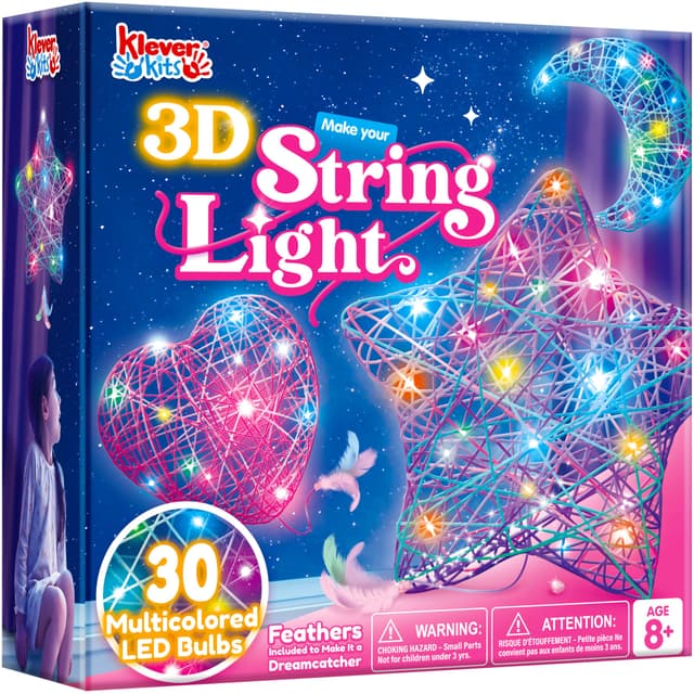 Klever Kits 3D String Art Kit für Kinder 🌟🎨