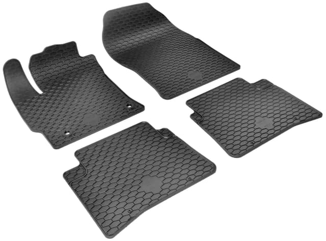 Walser DirtGuard Gummi Fussmatten Auto für Toyota Corolla & Suzuki Swace
