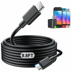 AC Adapter Ersatzkabel für Switch 2, 9.8FT/3M langes Kabel für Nintendo Switch 2 Adapter 🔌🎮