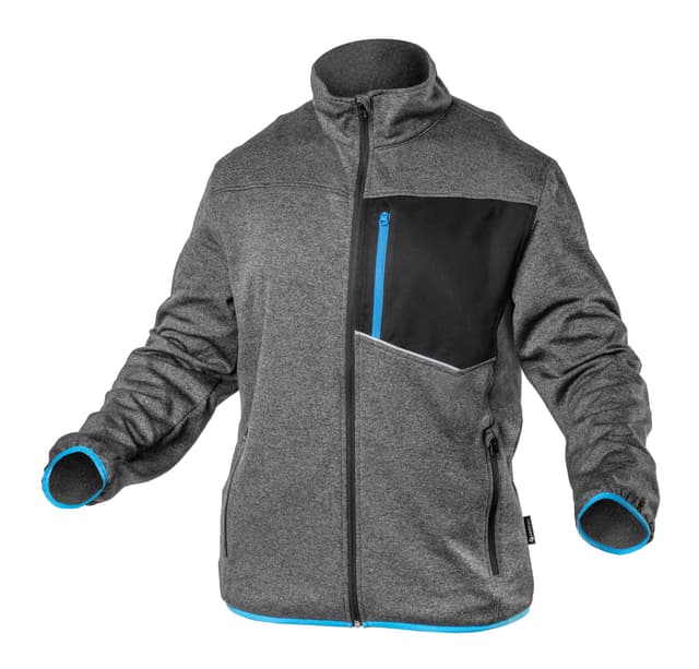 Högert Technik Herren Nister Funktions-Sweatshirt L Grau 🛠️👷‍♂️