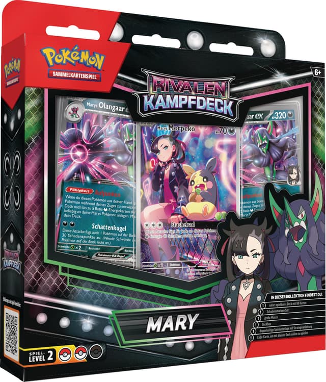 Pokémon-Sammelkartenspiel: Rivalen-Kampfdeck – Mary ⚔️🃏