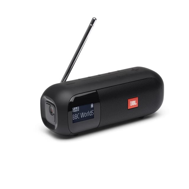🎵📻 JBL Tuner 2 Radiorekorder in Schwarz – Tragbarer Bluetooth Lautsprecher mit MP3, DAB+ und UKW Radio 🎶🔊
