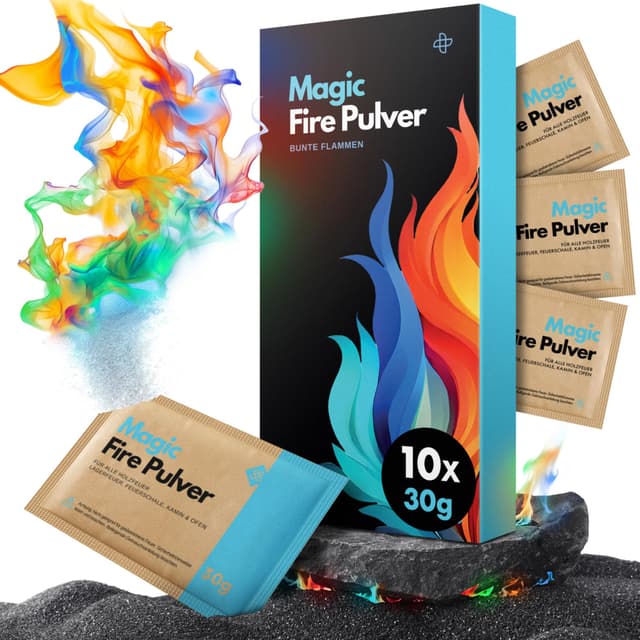 🔥MolinoRC Magic Flames - 300g Buntes Feuer Pulver für magischen Flammenzauber