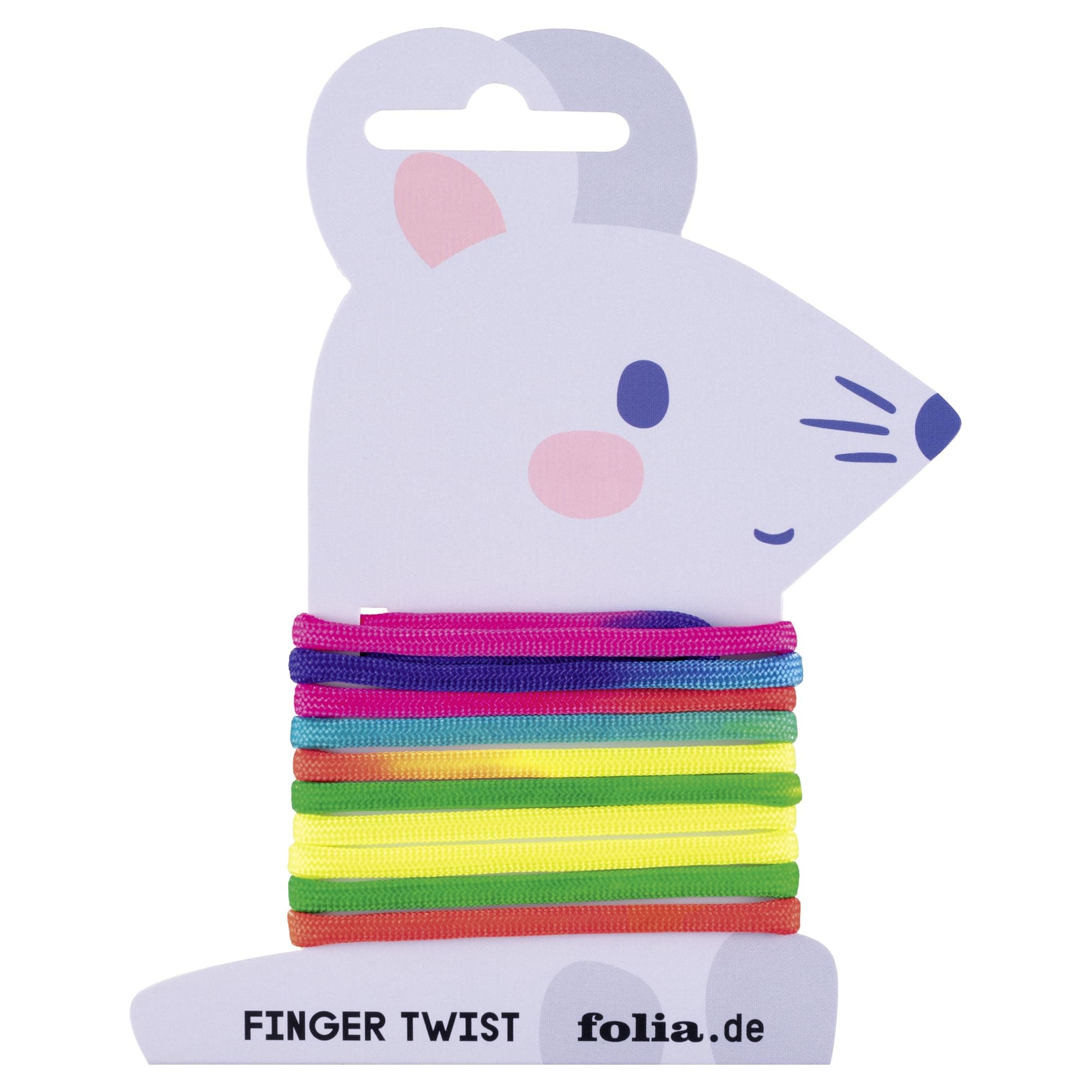 🌈 Spielzeug: Folia 33177 Finger Twist Fadenspiel - Aktion!