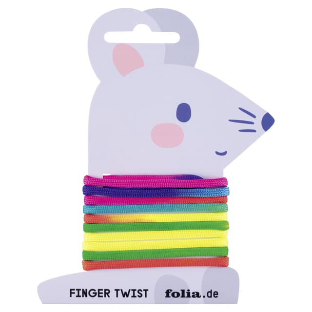 🌈 Spielzeug: Folia 33177 Finger Twist Fadenspiel - Aktion!