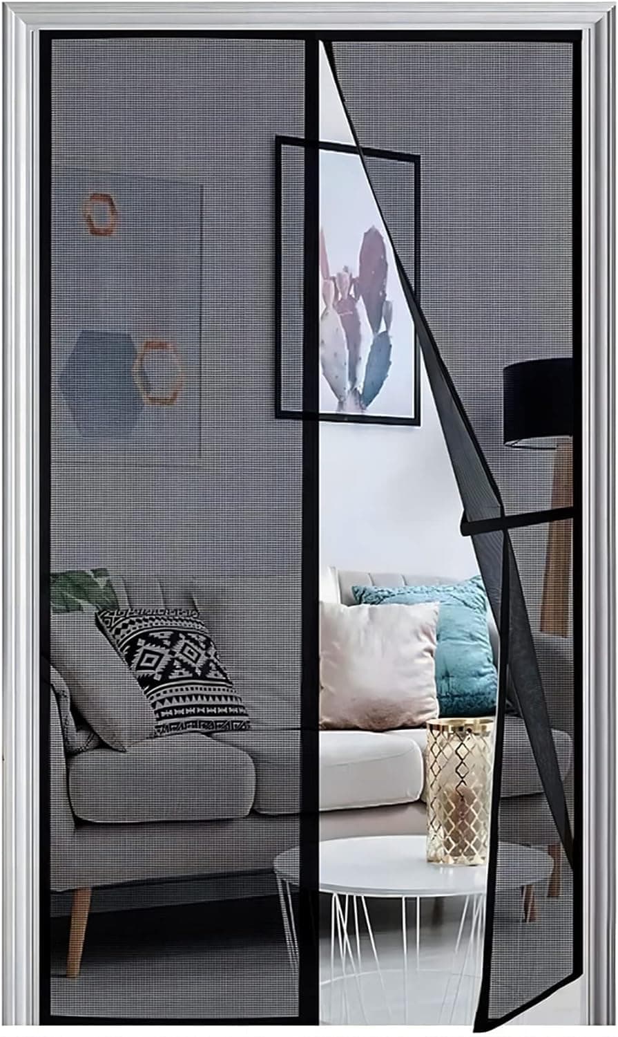 🦟🚪 Panngu Fliegengitter Balkontür Magnet 75x190cm - Angebot