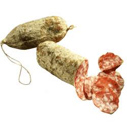 🇮🇹 BAVAREGOLA Salame Nostrano 2er-Strang 350g - Luftgetrocknet & grobkörnig Angebot bei HelloDeals