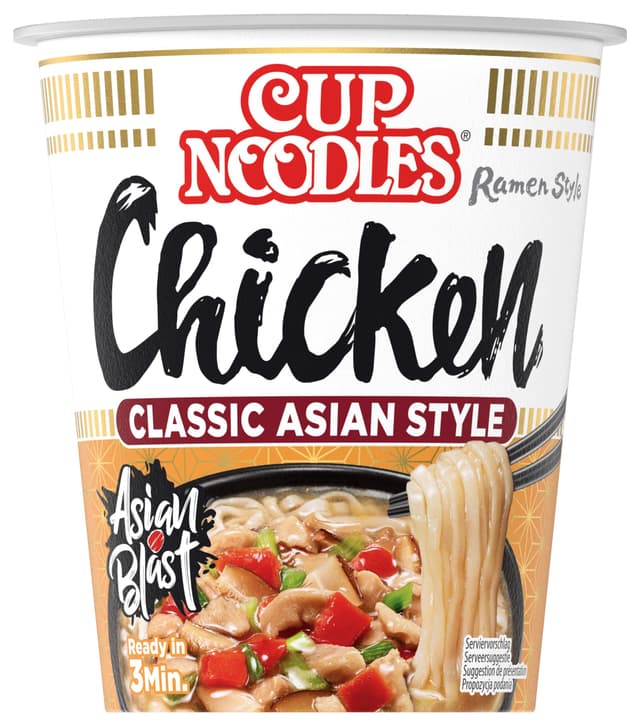 Angebot: Nissin Cup Noodles – Chicken 🍜🐔