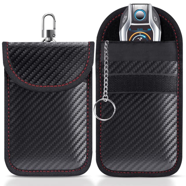 🔒🚗 Lanpard Keyless Go Schutz Autoschlüssel Hülle 2er Pack - Sichert dein Auto! 🚗🔒