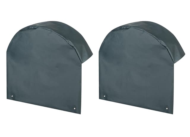 🚐 2X Radabdeckung Reifenabdeckung Schutzhülle Wohnwagen Wohnmobil Anhänger 65x67 cm für 14 und 15 Zoll 🛡️
