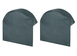 🚐 2X Radabdeckung Reifenabdeckung Schutzhülle Wohnwagen Wohnmobil Anhänger 65x67 cm für 14 und 15 Zoll 🛡️ Angebot bei HelloDeals